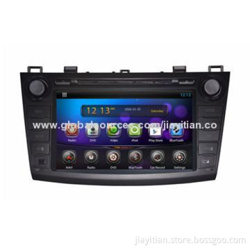 8-inch Touch Screen Car DVD Players for New Mazda 3, Supports BT/GPS/IPOD/WIFI/3G/DVR